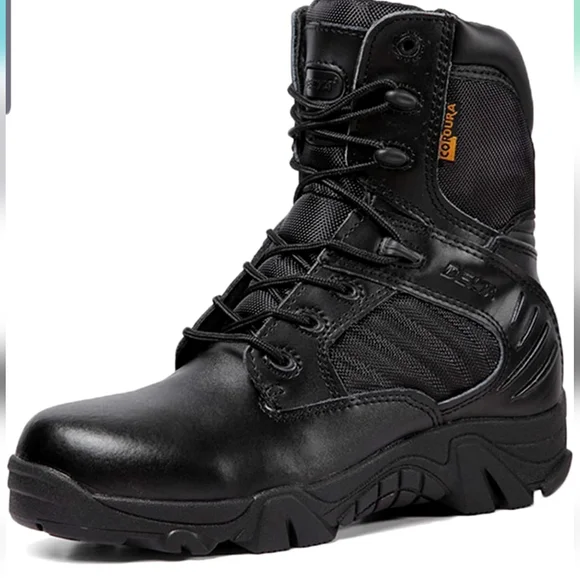 Delta | Shoes | Mens Delta Cordura Black Hiking Waterproof  display picture 2